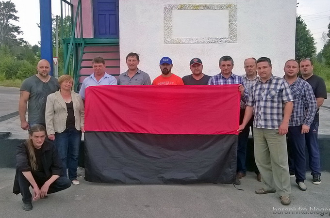 В Барановке закрасили образ Иисуса Христа за сепаратизм и принадлежность к "русскому миру"