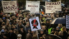 В Польше снова протестуют против запрета абортов