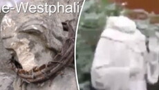 У ФРН розбили лики 50 статуям Іісуса і Божої Матері (ВІДЕО)
