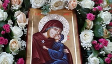В Покровский монастырь столицы прибыла с Афона икона праведной Анны