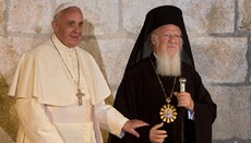 Папа Франциск доволен прогрессом во взаимоотношениях между католиками и православными