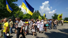 У Білгород-Дністровському радикали вимагали виділити землю неіснуючій громаді УПЦ КП