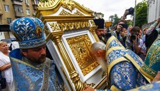 В Одессе торжественно встретили икону Божией Матери «Зимненская» (ВИДЕО)