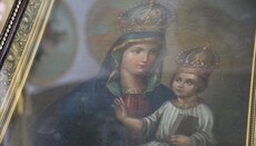 Ікона Божої Матері «Київська-Барська» вирушила до Полтавської єпархії (ВІДЕО)