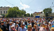 В Одессе прошел многотысячный Крестный ход за мир в Украине (ФОТО, ВИДЕО)