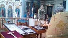В Бахмут прибыли иконы с Афона
