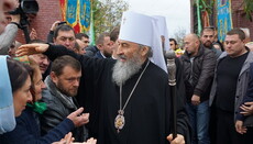 Предстоятель УПЦ: Матерь Божия имеет сильную молитву за нас к Богу