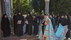 Блаженнейший Онуфрий молился о мире в Украине на Святой Горе Афон