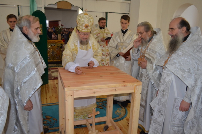 На Полесье за неделю освятили три новых храма УПЦ