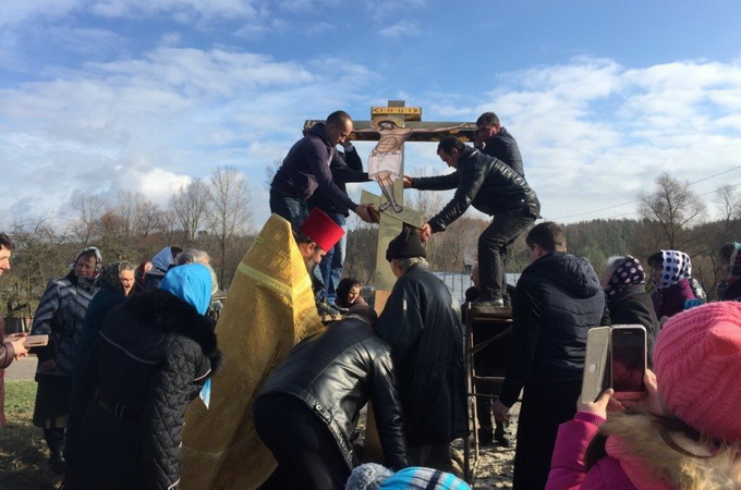 В Башуках построят новый храм вместо захваченного КП два года назад