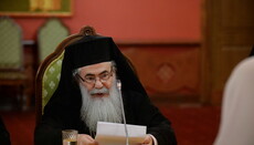 Патріарх Єрусалимський висловив підтримку канонічному Православ'ю в Україні