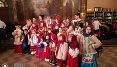 В киевской Лавре прошел всеукраинский фестиваль колядок