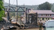 В Чили неизвестные сожгли еще один костел после приезда папы римского