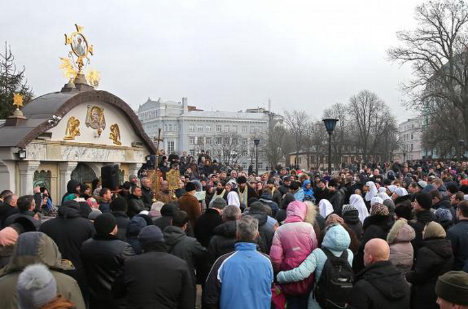 Братія Десятинного монастиря висловила вдячність віруючим за підтримку
