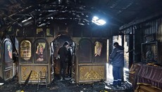 У Львові віряни УПЦ вимагають від адміністрації розібратись у підпалі храму