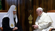 В РПЦ рассказали, когда встретятся папа Франциск и Патриарх Кирилл
