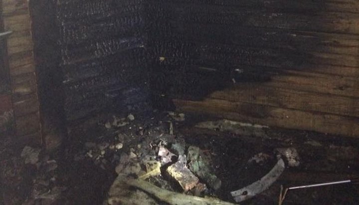 В Голосеевском районе Киева совершили поджог храма УПЦ