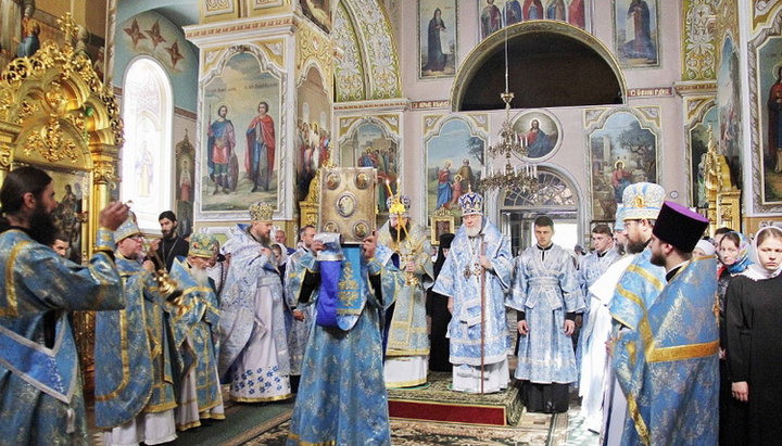 В Корецком монастыре почтили икону Божией Матери «Споручница грешных»