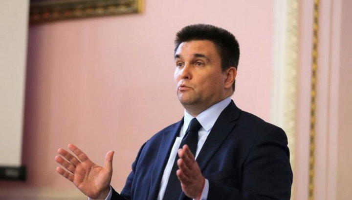 Министр иностранных дел Украины Павел Климкин