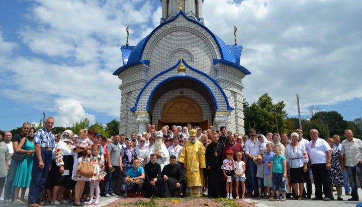 В Уманской епархии совершили освящение Свято-Михайловского храма