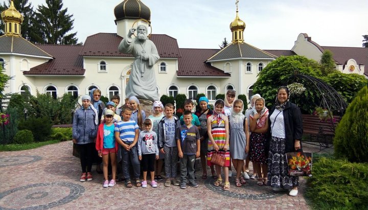 Православный лагерь на Житомирщине