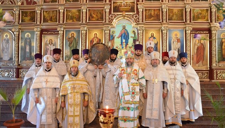 В храм Криворожской епархии вернули икону, утраченную в годы гонений