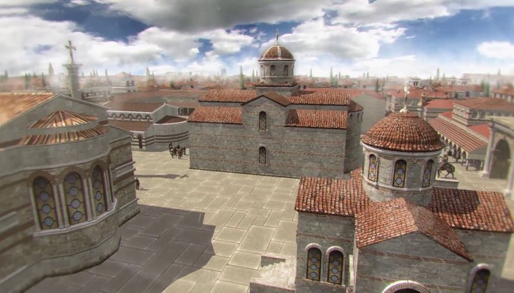 В Сети выложили 3D-видео с реконструкцией Херсонеса времен князя Владимира