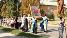 Віруючі Олександрії провели хресну ходу з іконою Богоматері «Всецариця»