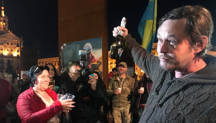 Акция «Кагор на Майдане»