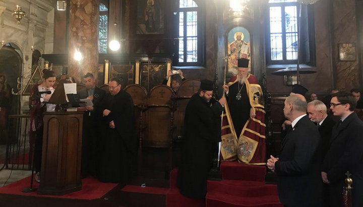 Патр. Варфоломей провел в Стамбуле богослужение в память жертв Голодомора