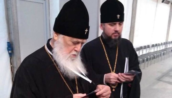 Филарет перед проведением "объединительного Собора"
