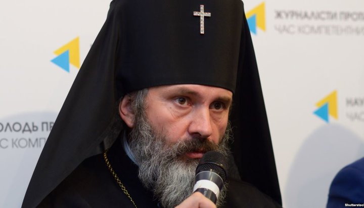 "Archbishop" Klyment Kushch. Photo: screenshot from the Marinad program video