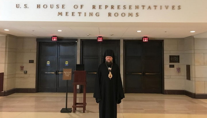 UOC hierarch tells the US Congress of persecutions of the Church in Ukraine