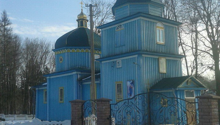 Свято-Покровский храм в селе Будераж