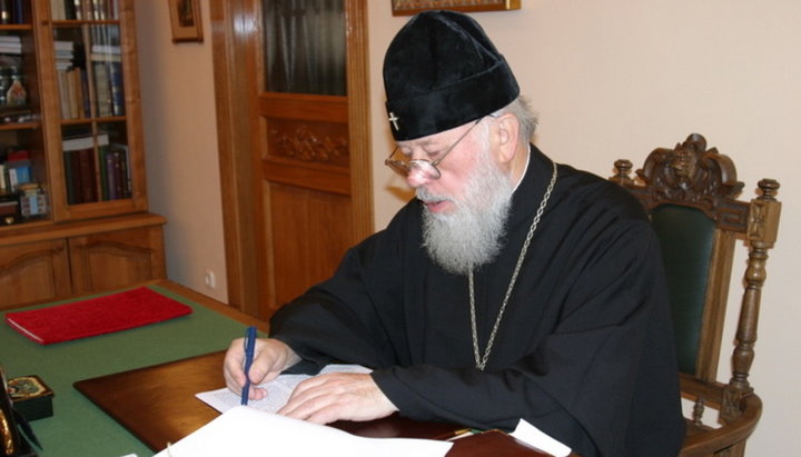 У Мережі помістили запис слів митр. Володимира про його ставлення до Фанару