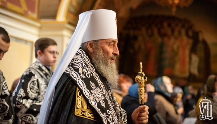 Предстоятель УПЦ: Дар покаяння мають тільки ті, хто живе тут, на землі