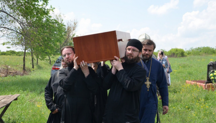 В Александрийской епархии состоялось обретение мощей блж. Иулиты (Педан)