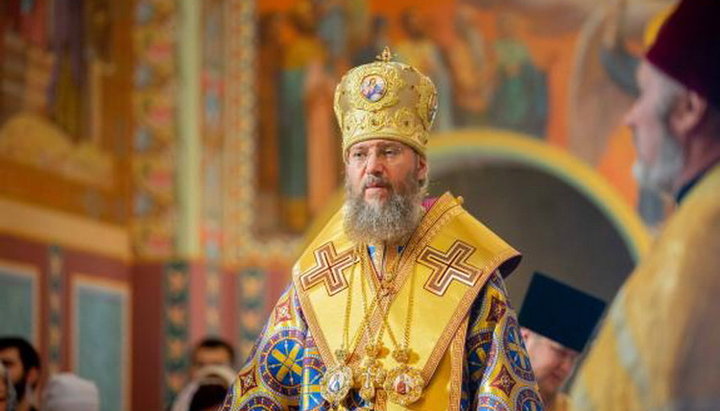 Управляющий делами УПЦ митрополит Бориспольский и Броварской Антоний. Фото: pravlife.org