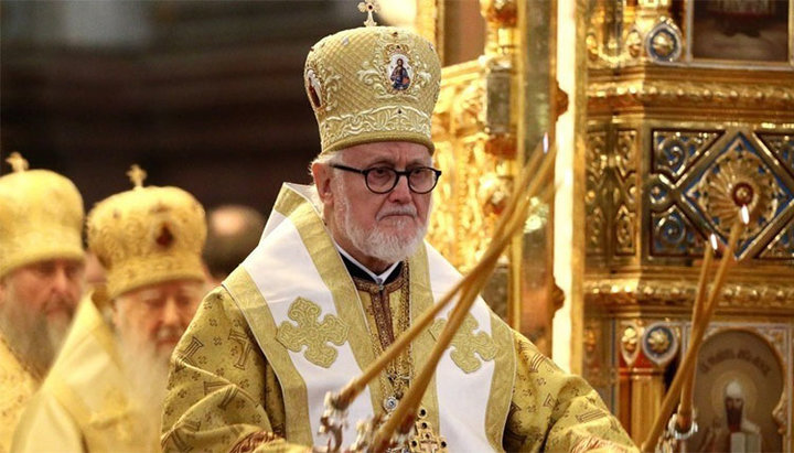 Глава Архієпископії західноєвропейських парафій руської традиції митрополит Іоанн (Реннето). Фото: 5-tv.ru