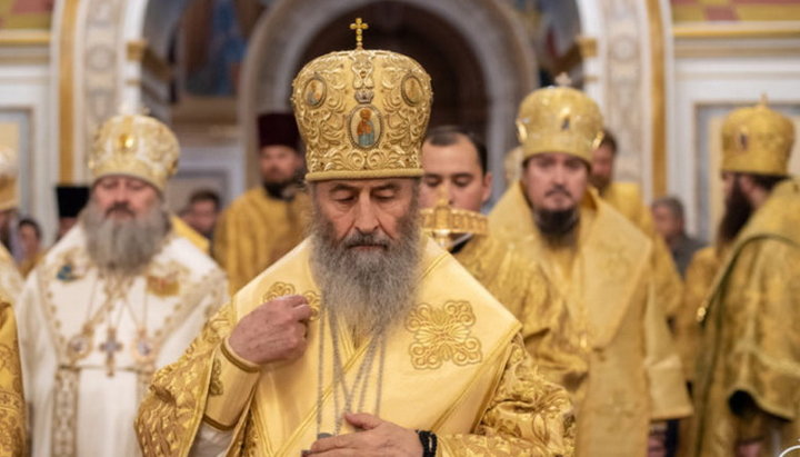 Предстоятель поприветствовал участников конференции руководителей епархиальных отделов УПЦ по делам семьи. Фото: news.church.ua