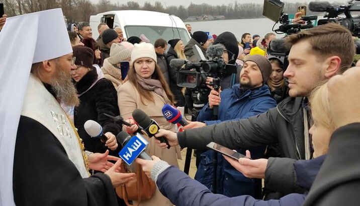 Управляющий делами УПЦ митрополит Бориспольский и Броварской Антоний. Фото: facebook.com