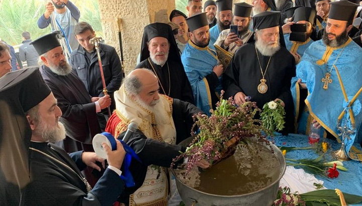 Празднование Крещения Господня в Каср-аль-Яхуд на берегу Иордана. Фото: rusdm.ru