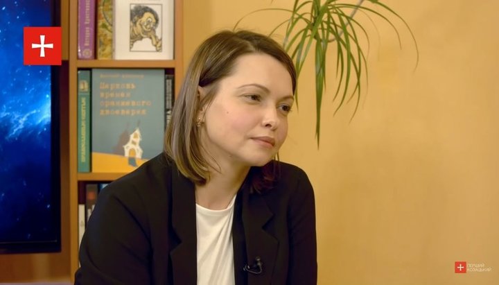 Юрист Леся Александріді. Фото: скріншот відео, YouTube-канал «Першого Козацького»