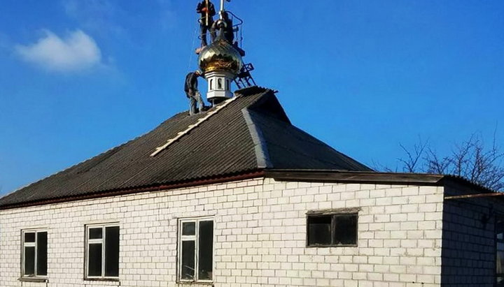 На месте обретения «Высочиновской» иконы Богородицы открылся храм УПЦ