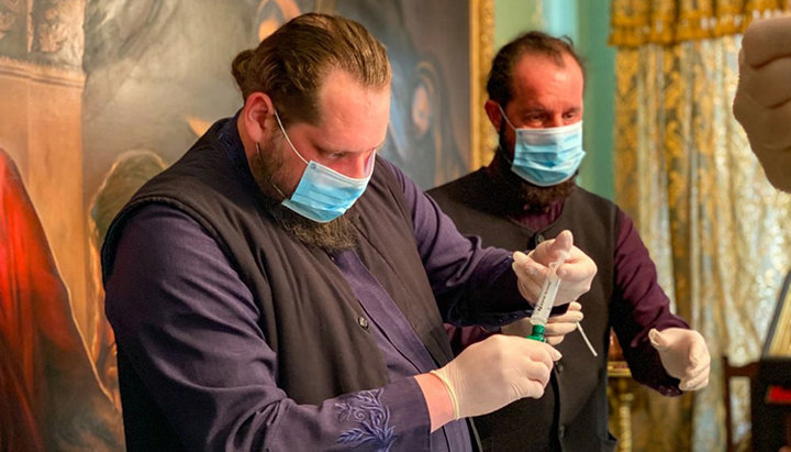St. Elijah Monastery of UOC begins to produce antiseptic