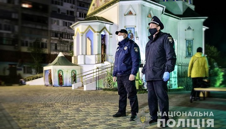 Великодні служби пройшли без порушень у більшості храмів, – Нацполіція