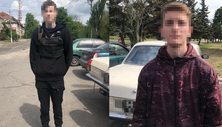 СБУ затримала двох неонацистів за спробу підпалу синагоги в Херсоні. Фото: lb.ua