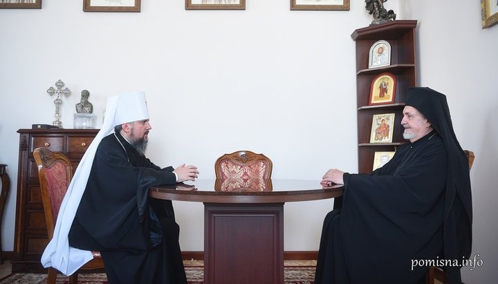 OCU head thanks Phanar for assistance in gaining "spiritual independence"