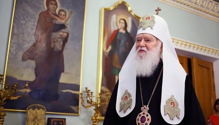 UOC-KP: Filaret is already at his residence after recovery from COVID-19