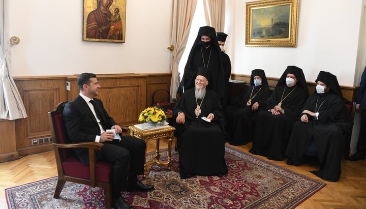 Φανάρι είδε στην επίσκεψη του Ζελένσκι αφοσίωση όλου του Ουκρανικού λαού